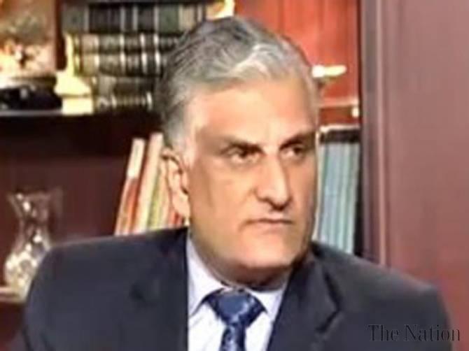 Zahid Hamid Minister of Law,