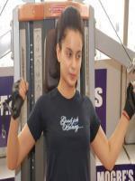 Kangana Ranaut in Gym