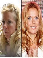 Geri Halliwell without makeup