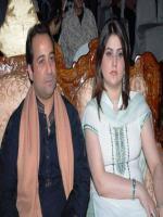 Rahat Fateh Ali Khan and Wife Old Photo
