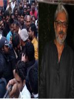 SHOCKING - Protesters SLAP Sanjay Leela Bhansali & TEAR Off his Clothe