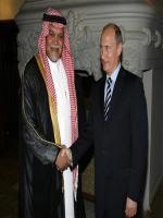Prince Bandar bin Sultan with vladimir putin