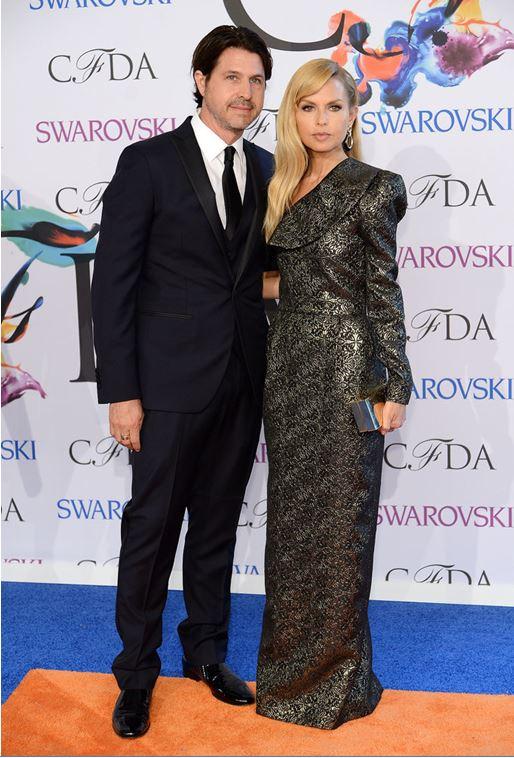 Rachel Zoe and her husband, Rodger Berman in CFDA Awards