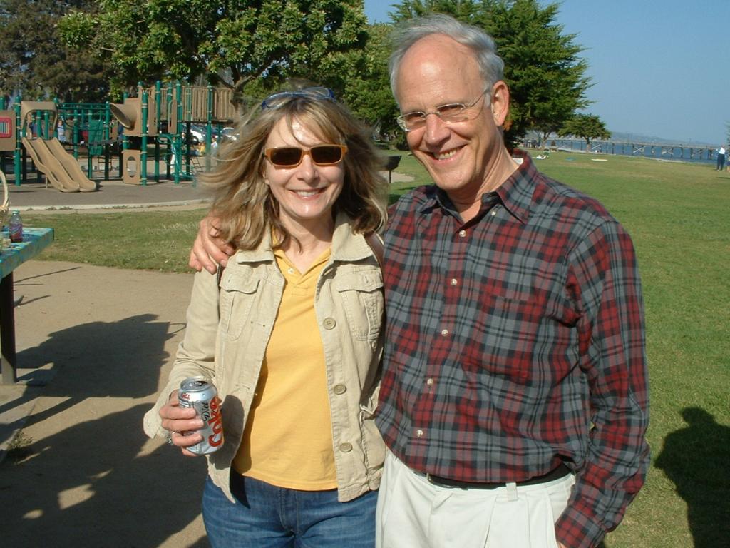 David Gross With his Wife