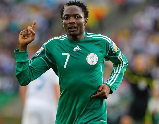 Ahmed Musa During Match