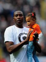 Shola Ameobi with Kid