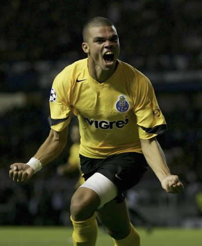 Pepe during Match