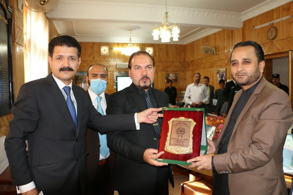 Chief Minister GB Hafiz Hafeez-ur-Rehman visit NATCO Head Office.