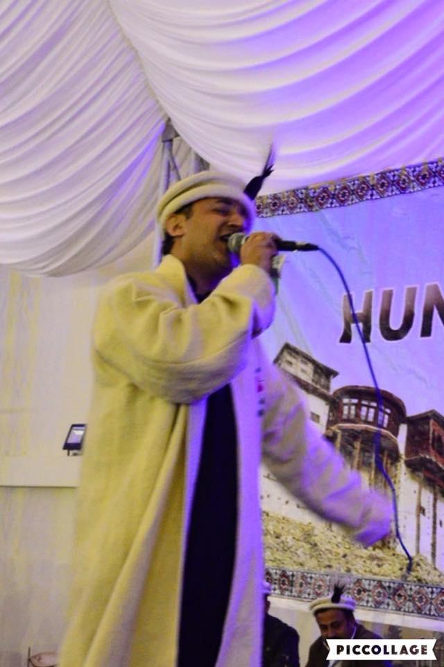 At hunza Party in local dress