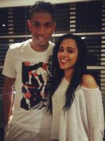 Wayde van Niekerk With His Girl Friend