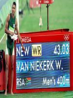 Wayde van Niekerk Runing Tme