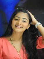 Pooja Hegde Wallpaper in Orange Dress