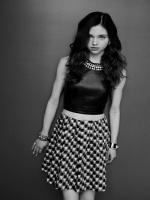 India Eisley Black and White Photo