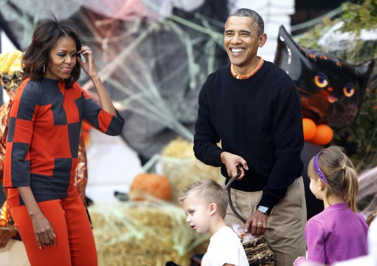 Halloween costumes in Washington, D.C. on October 31, 2013.