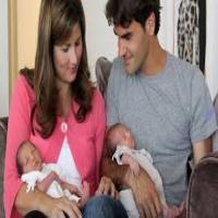 Roger Federer and wife welcome Twins! Miracle again