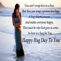 Today Celebrited Hug Day Around the World