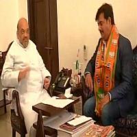 Actor Ravi Kishan joins BJP in gathering with president Amit Shah