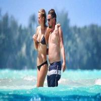 Leonardo DiCaprio showed up with Toni Garrn in Bora Bora