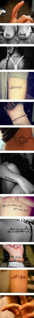 delicate tattoos. LOVE.