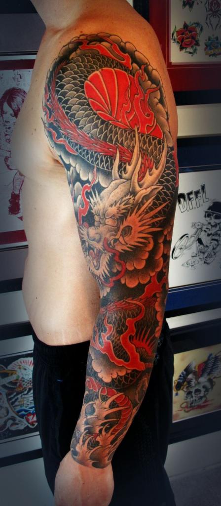 Japanese Dragon Tattoos