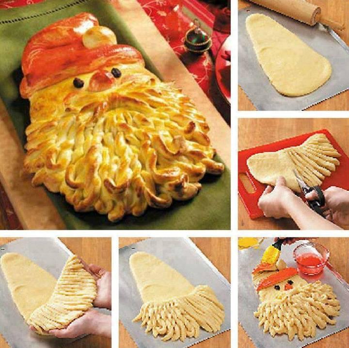 Golden Santa Bread Recipe