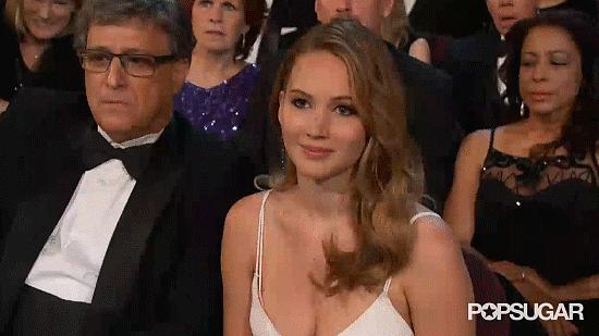 Jennifer Lawrence Oscar GIF's