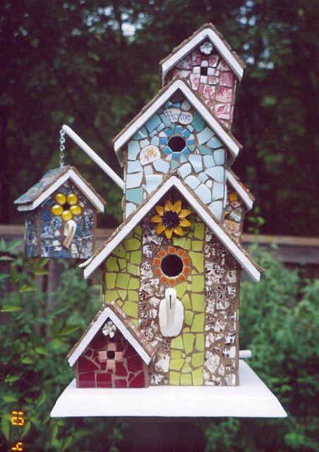 Birdhouse Mosaics