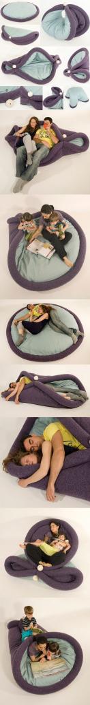 wonder if I can talk hubby into me making this... Giant pillow thingy