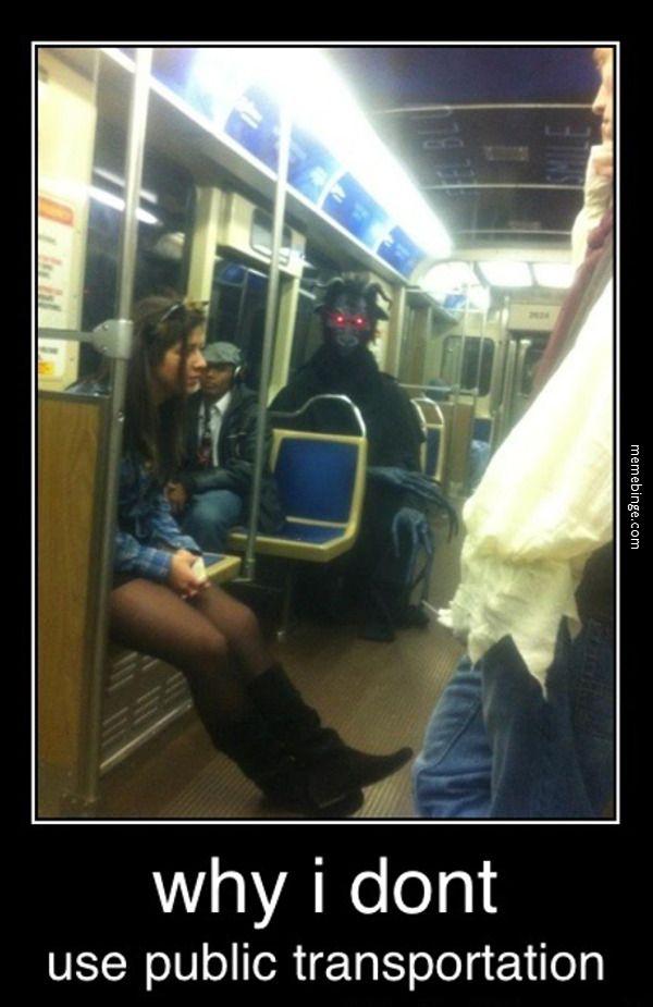 The things you witness on a subway train