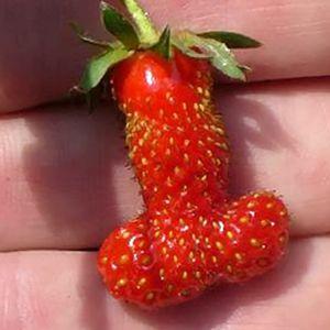 Wait, does that mutant strawberry look like a