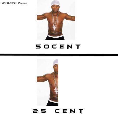 50 and 25 Cent