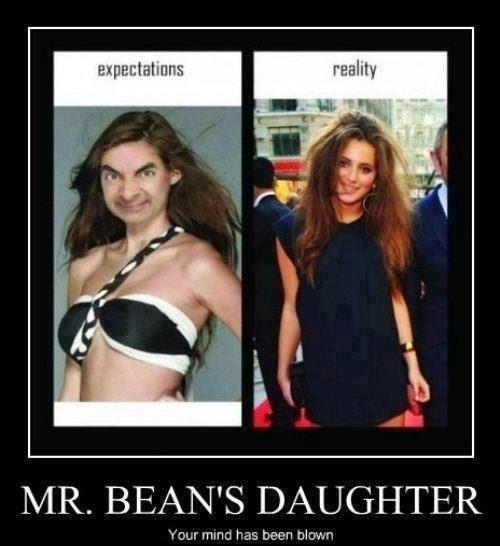 MR Bean Daughter