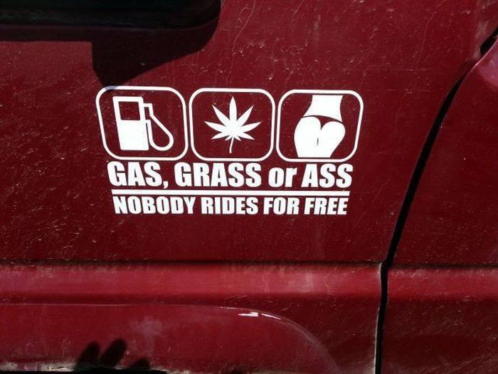 GAS, GRASS or ASS!