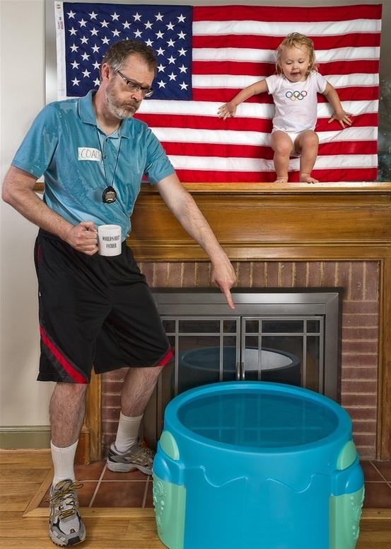 his guy's father and daughter pictures are the funniest thing ever...