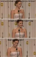 Funny Replies of of Jennifar Lawrence to Audienc