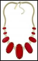 Necklace in Bright Red. Via Diamonds