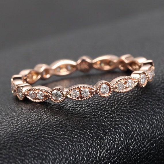Art Deco SI-H Diamond Ring