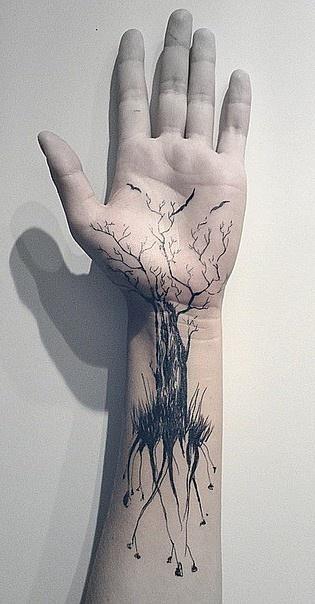 Lovely tree tattoos