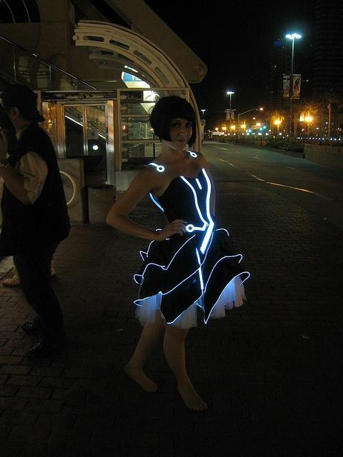 Like a TRON prom dress. -- Things like this are exactly why I have a p