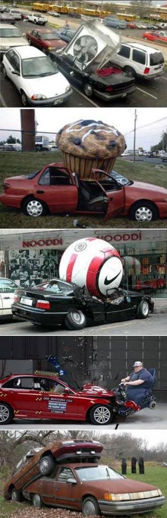 Funny Car Crashes
