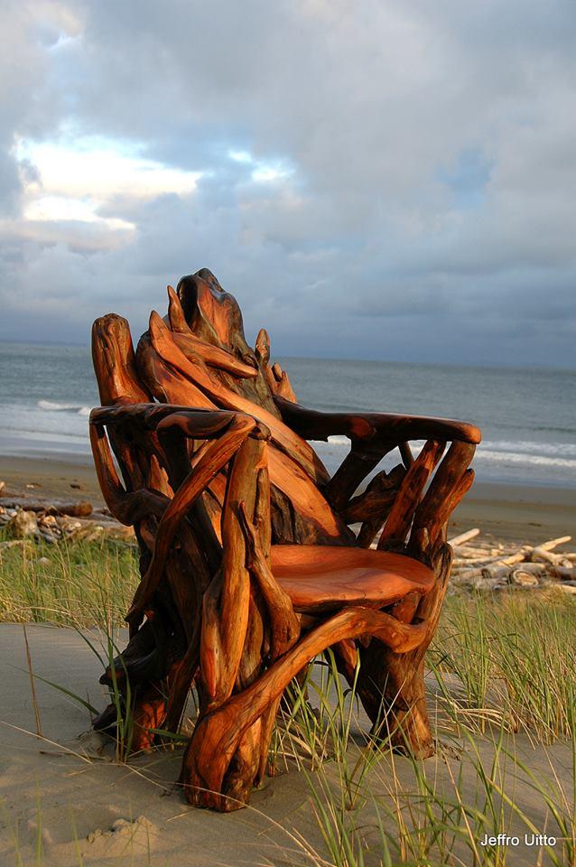 Amazing wood work Chair Design