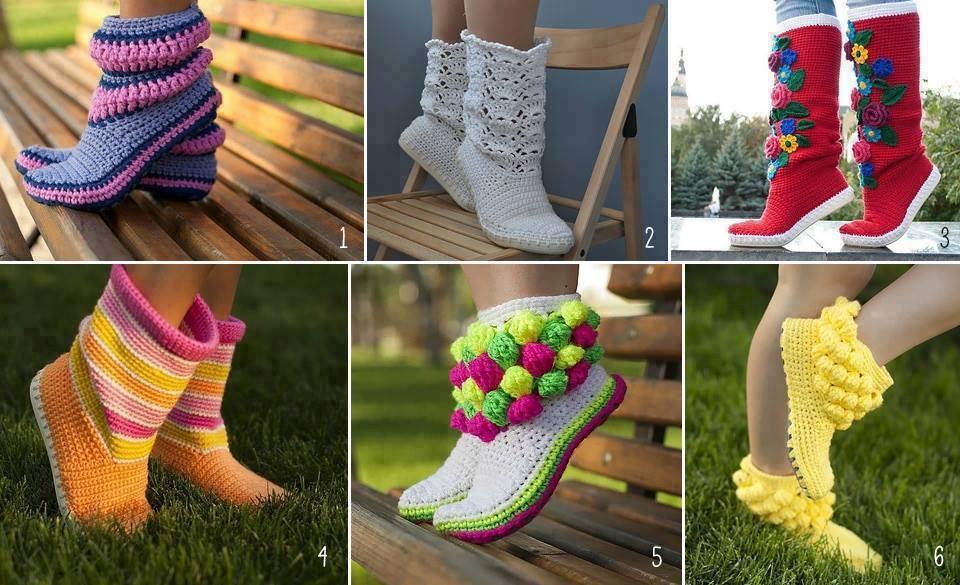Gorgeous crochet boots