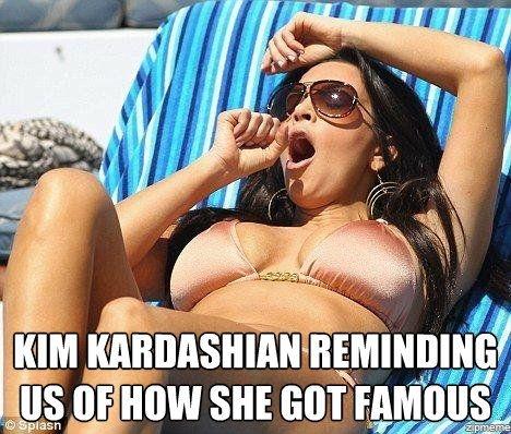 Kim Kardashian Reminding Us Why She Is Famous