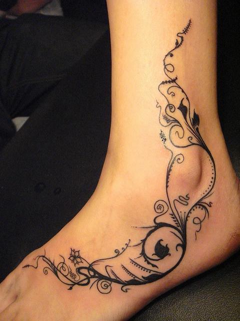 Brilliant foot tattoos!!
