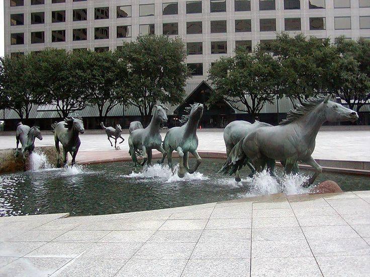 Horses statue