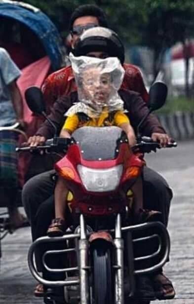 New Helmet For Rainy Season