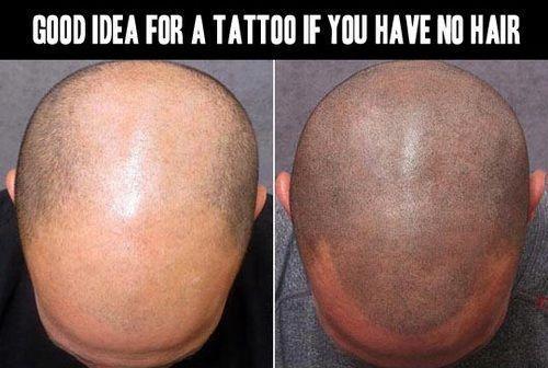 tattoo hair, good idea