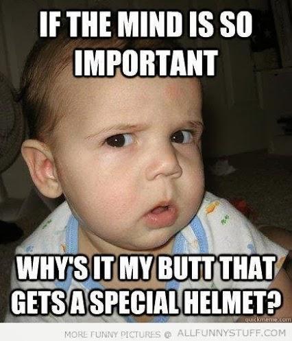 Wht get a special helmit!!!!!