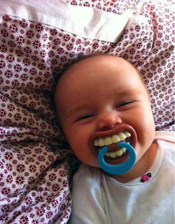 Baby Teeth - You'd have to do a double take if you saw this..
