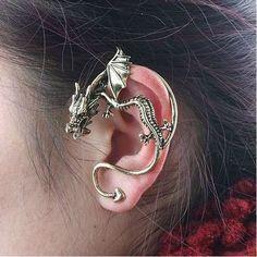 Dragon ear cuff